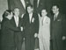 Kennedy, Belanger et al at Democratic State Convention, 1958