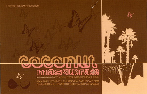 
An image of: Coconut Masquerade postcard