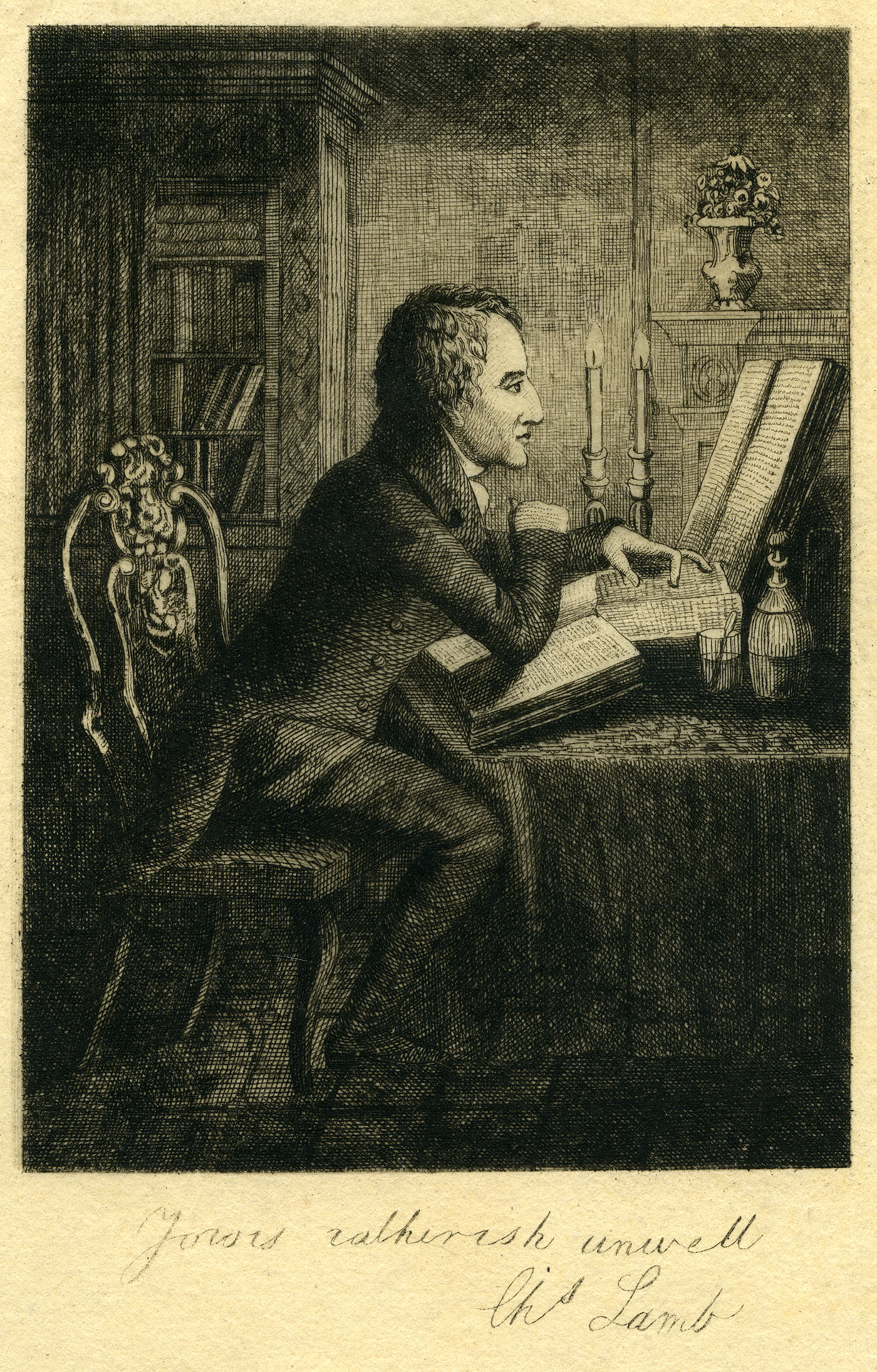 
An image of: Charles Lamb, print after 