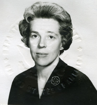 Depiction of Miriam U. Chrisman, 1964