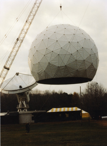 Depiction of Five College Radio Observatory
