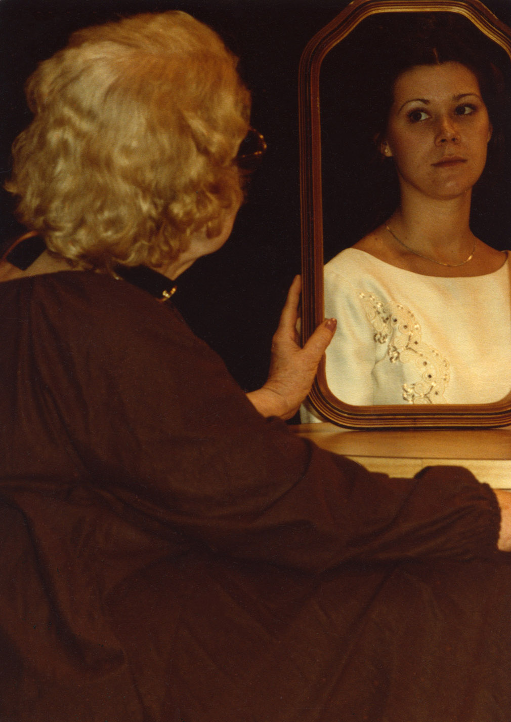Depiction of Dorothy Doty in Changes/Ages/Images, 1980 (College Avenue Players)