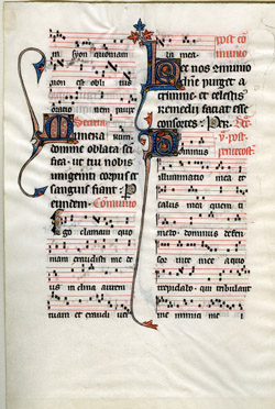 Depiction of Beauvais Missal