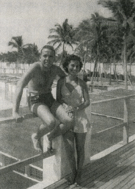 Depiction of George and Lillian Millman