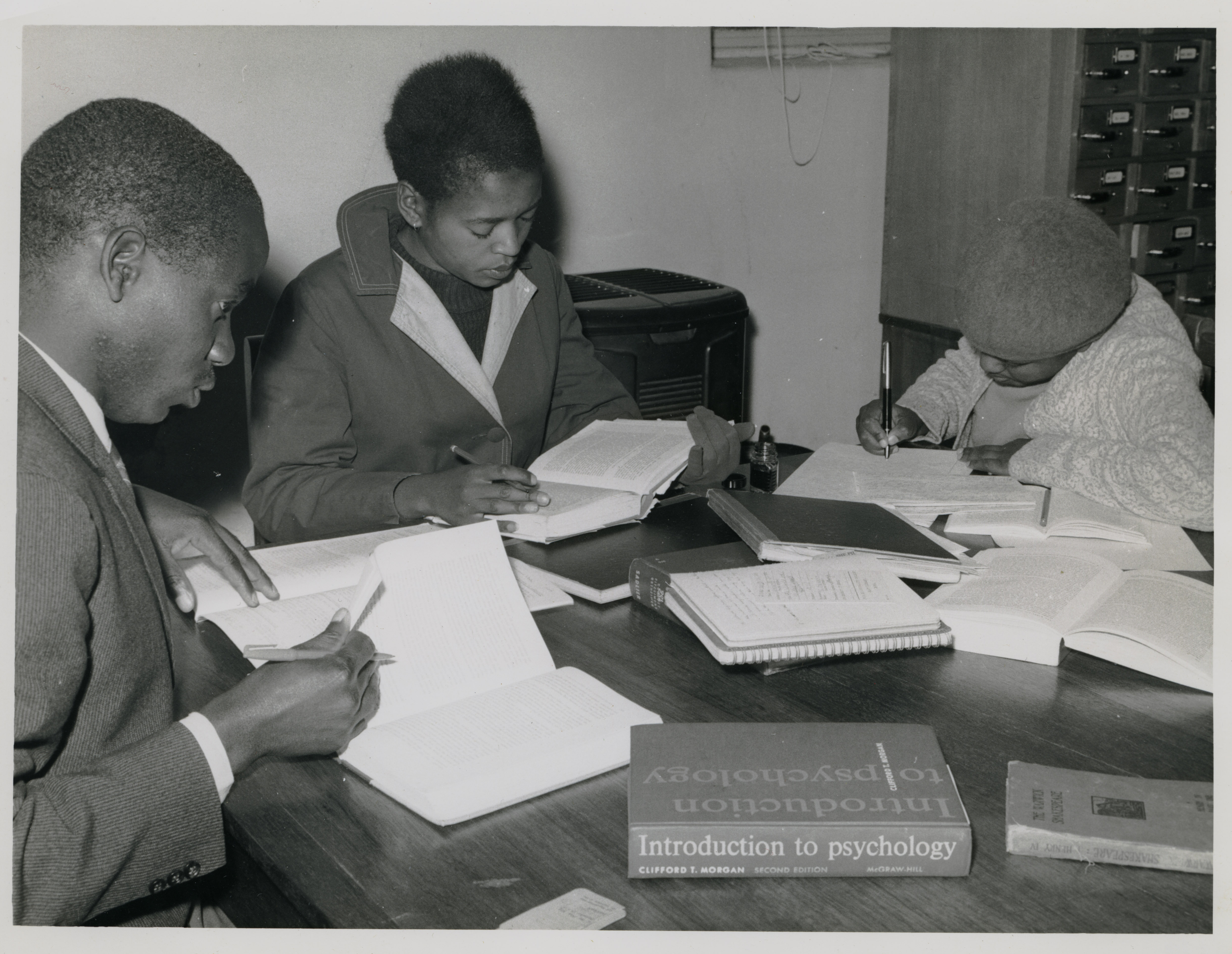 Depiction of Studying in Lesotho, 1963