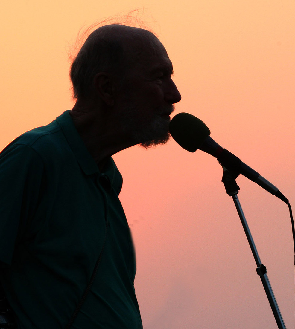 Depiction of Pete Seeger, 2006