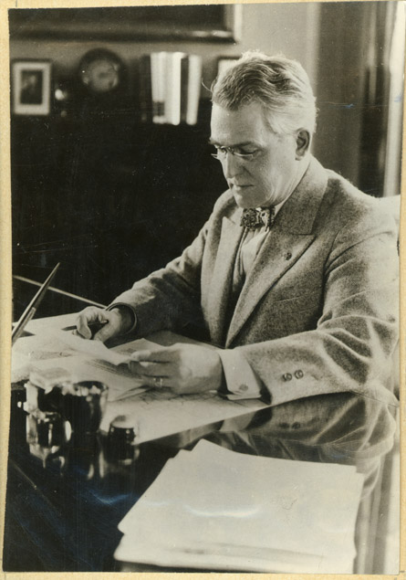 Depiction of Hugh P. Baker, ca.1945