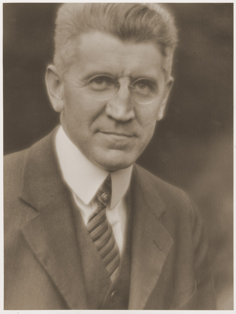 Depiction of Robert J. McFall<br />Photo by Frank A. Waugh, 1927
