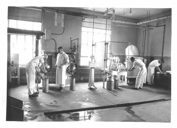Making ice cream, Flint laboratory